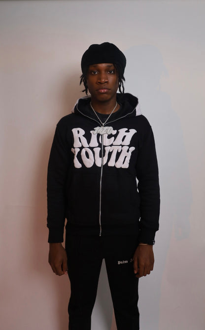 RICH YOUTH “BLACK” FULL ZIP