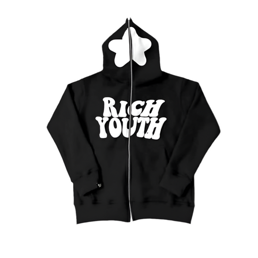 RICH YOUTH “BLACK” FULL ZIP